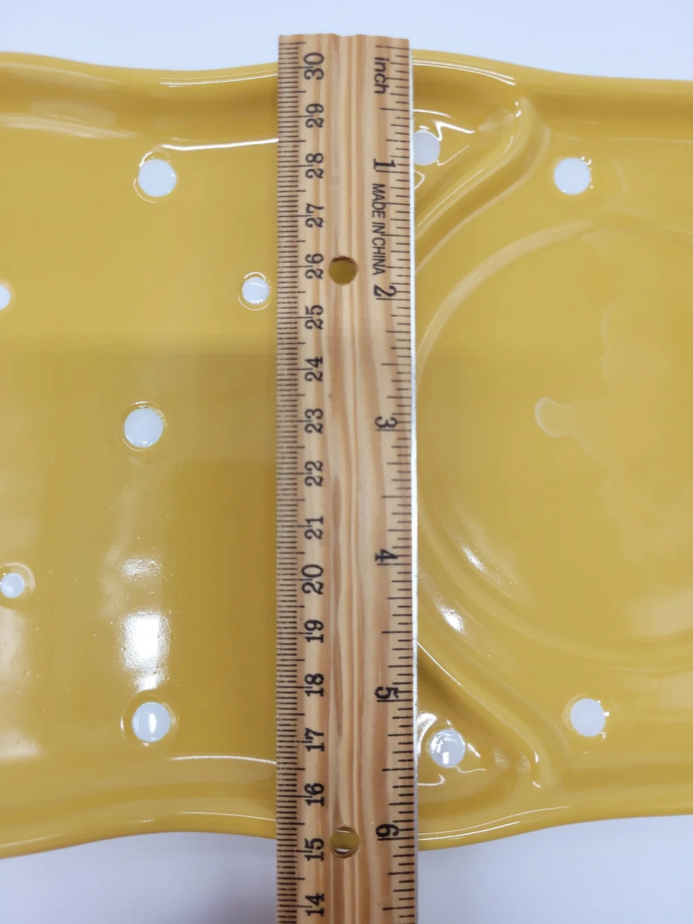 Temp-tations By Tara Snack Plate Set Of 2 Yellow Polka Dot Design Classic